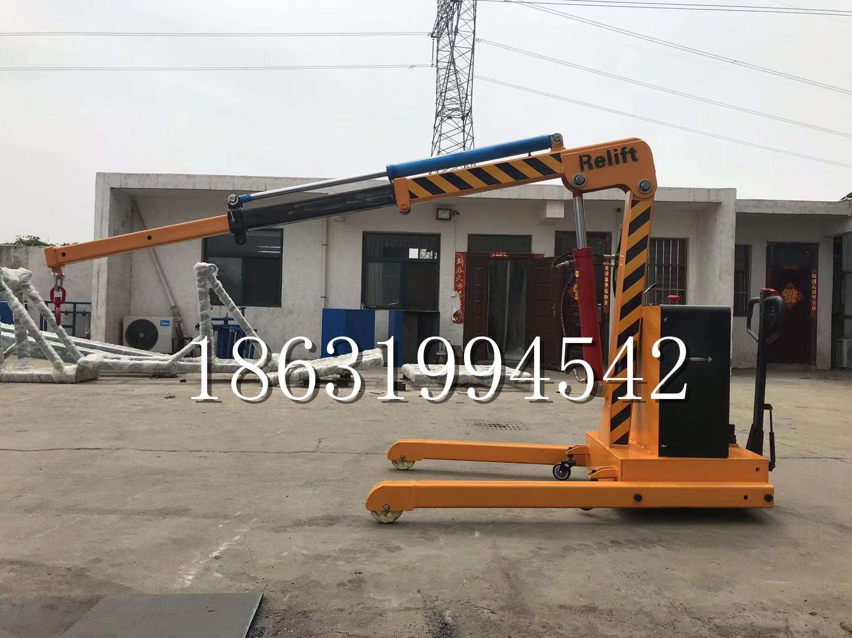 凤城市久征定做3吨三轮随车吊 农用园林绿化移树吊 平板工程用小吊机